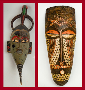 African masks